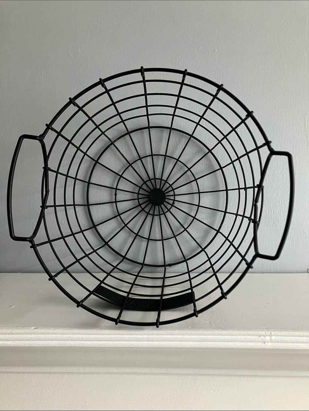 Magnolia Home Black Wire Storage Basket - Picture 3 of 7
